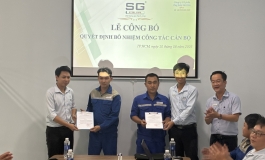 Công Ty Cổ Phần Ống Thép Sài Gòn Trang Trọng Tổ Chức Lễ Bổ Nhiệm Nhân Sự Mới