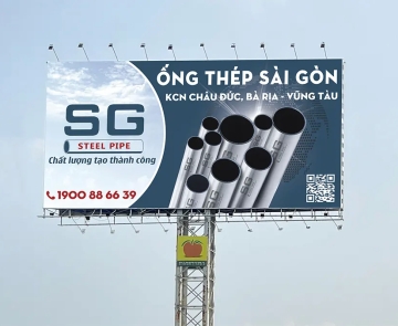 DỰ ÁN PANO CAO TỐC SÀI GÒN - TRUNG LƯƠNG CỦA NHÀ MÁY ỐNG THÉP SÀI GÒN CHO SỰ KIỆN THÁNG 4